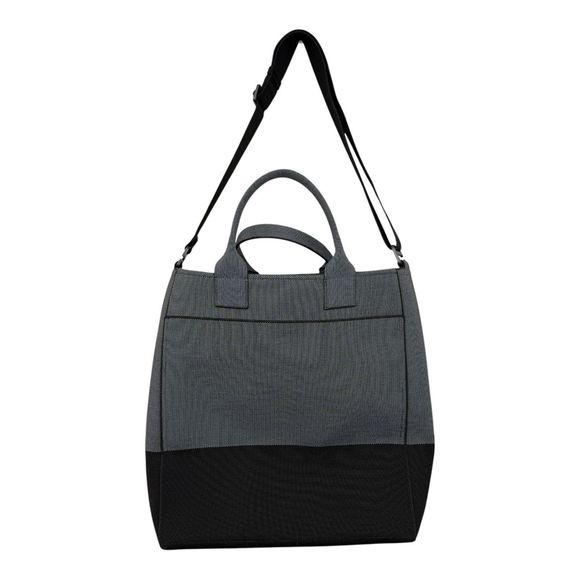 Rothy's The Carryall Slate Gray Brown Shoulder Tote Messenger Computer Bag - Picture 2 of 12